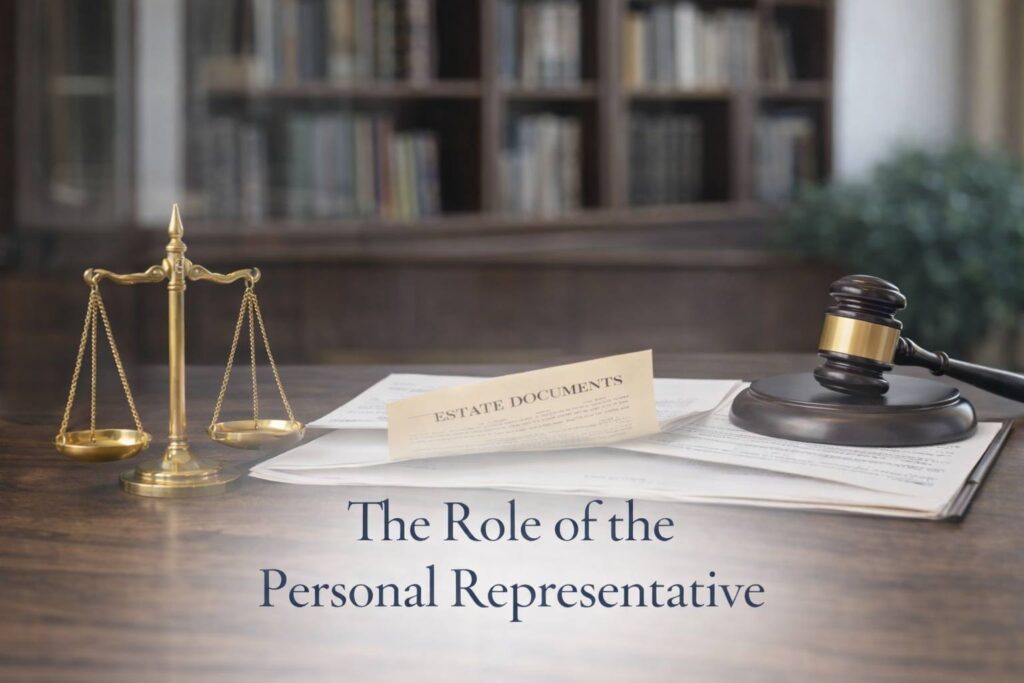The role of the personal representation