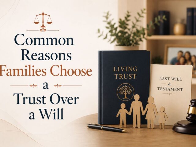 Common Reasons Families Choose a Trust Over a Will