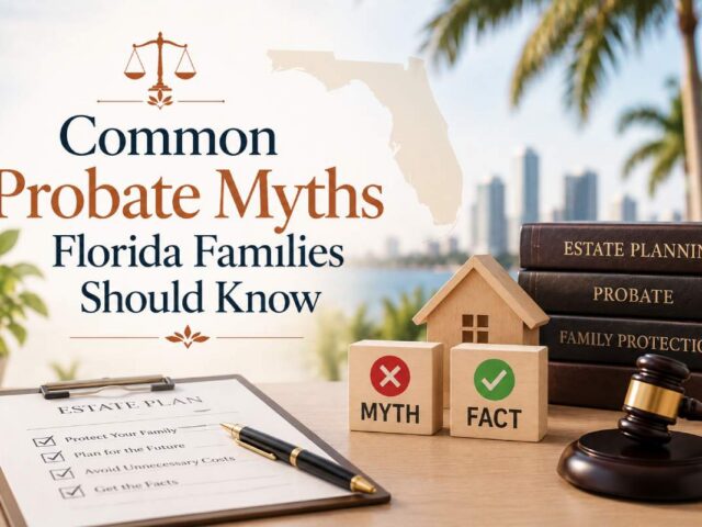 Common Probate Myths Florida Families Should Know