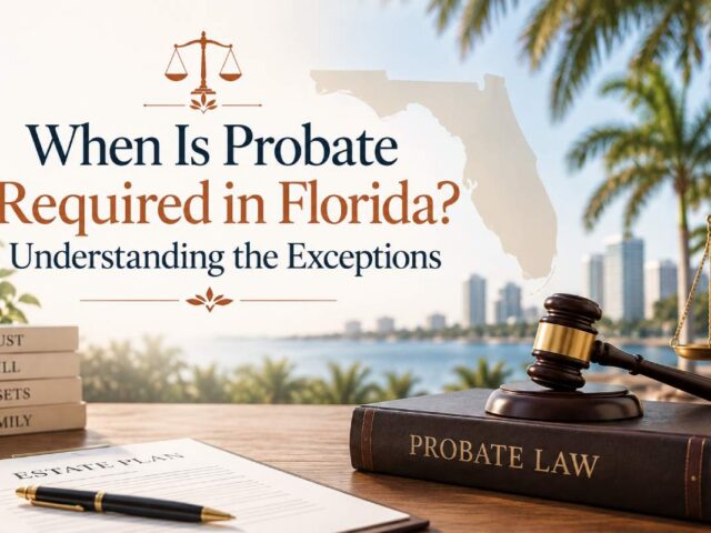When Is Probate Required in Florida? Understanding the Exceptions