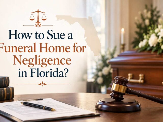 How to Sue a Funeral Home for Negligence in Florida?